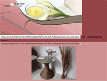 Tablet Screenshot of kosmetikstudioseelig.de